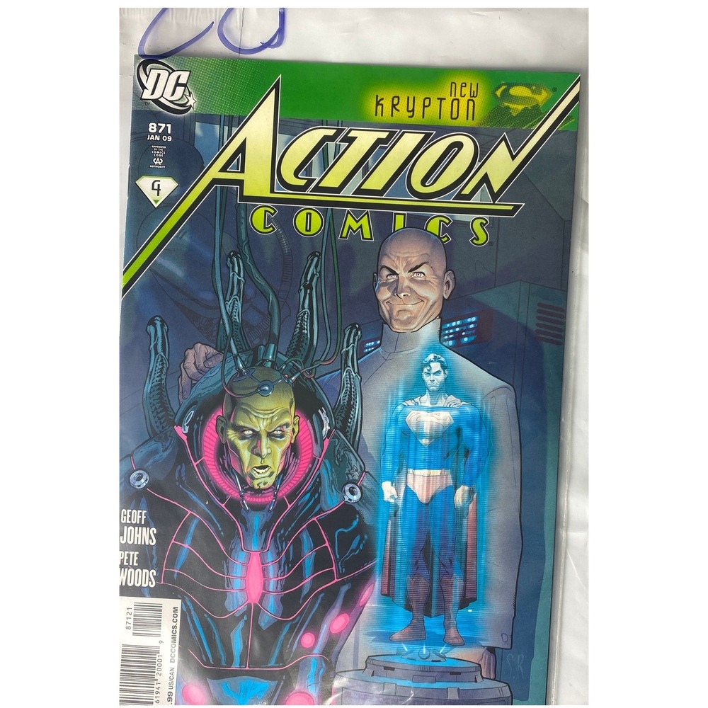 Action Comics 871 New Krypton DC Comics Geoff‎ Johns Pete Woods